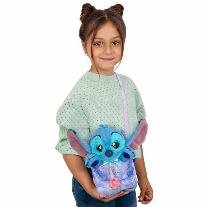 Плюш Stitch 10,30 x 19 x 11,20 cm Многоцветен Пластмаса