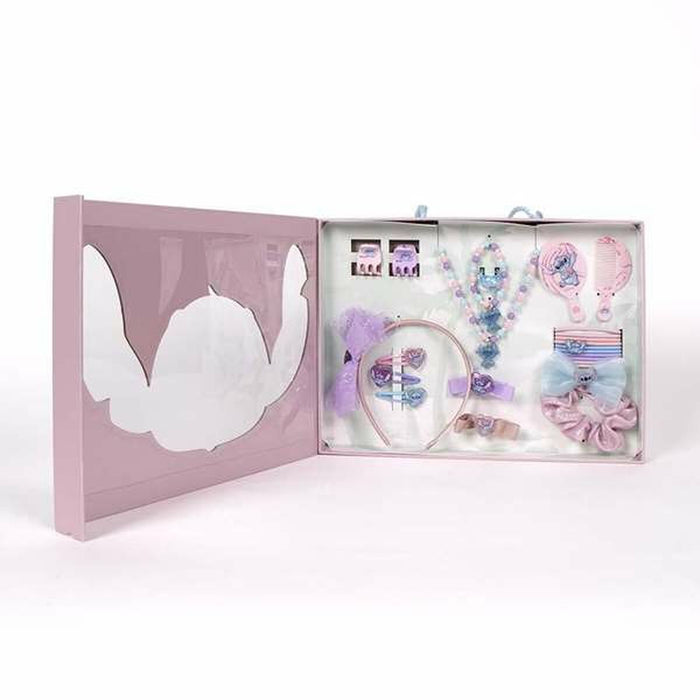 Аксесоари за Коса Stitch Розов 24 Части