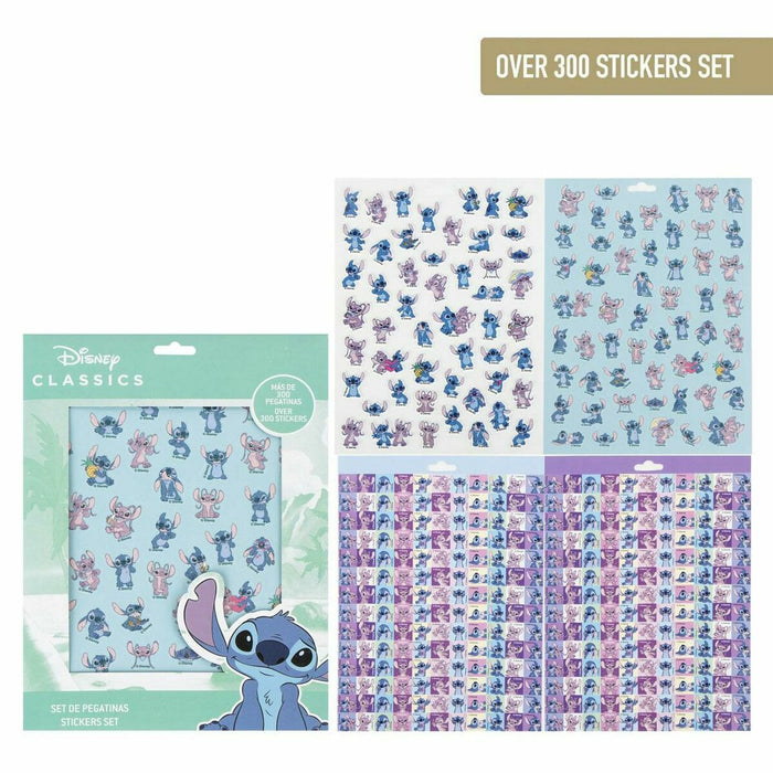 Стикери Stitch Син