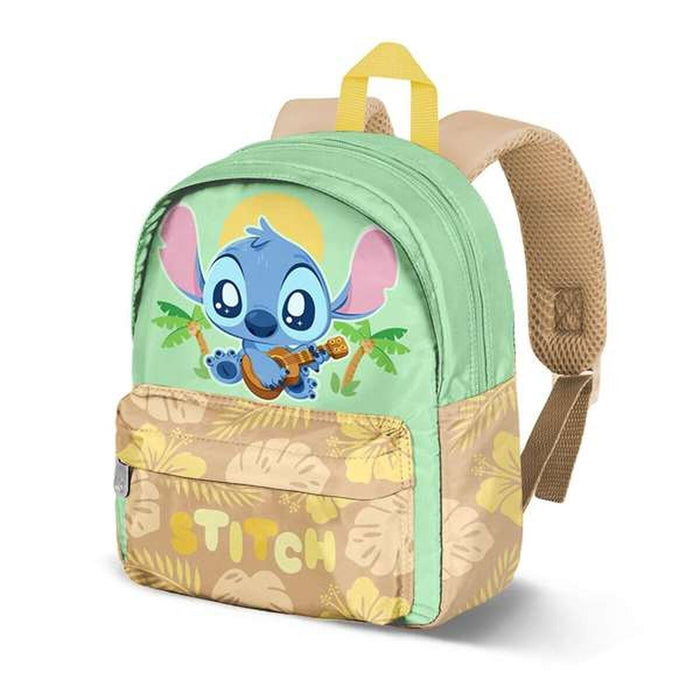 Училищна чанта Stitch Зелен 27 x 22 x 10 cm