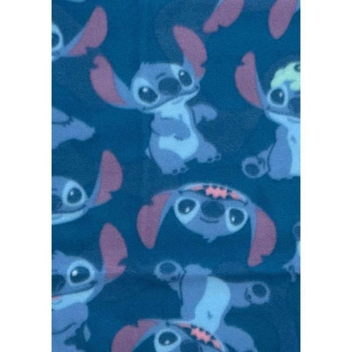 Одеяло Stitch 25 x 7 x 13 cm Син Животни