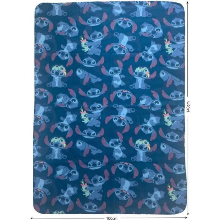 Одеяло Stitch 25 x 7 x 13 cm Син Животни