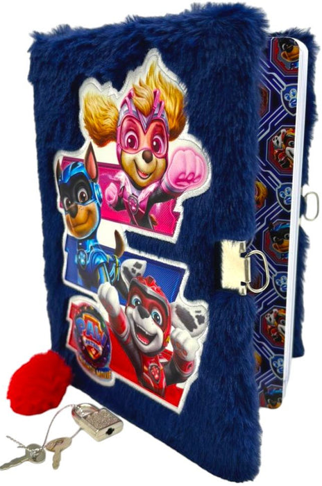 Плюшен таен дневник с катинар St. Majewski - Paw Patrol, син