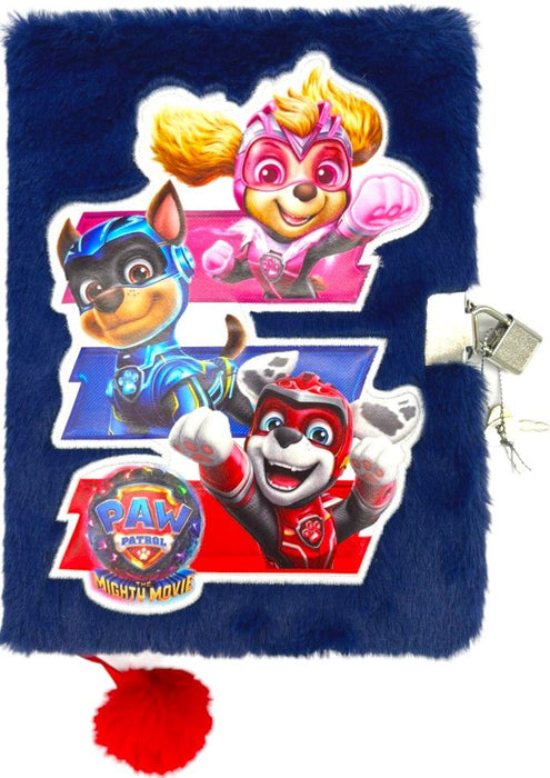 Плюшен таен дневник с катинар St. Majewski - Paw Patrol, син