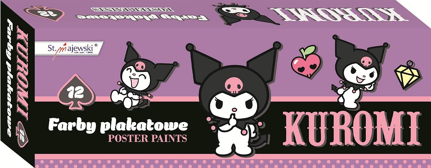 Бои за плакати St. Majewski Kuromi - 12 цвята x 20 ml