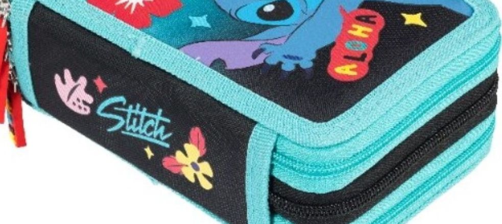 Несесер с пособия St. Majewski Stitch - Mint Aloha, 3 ципа
