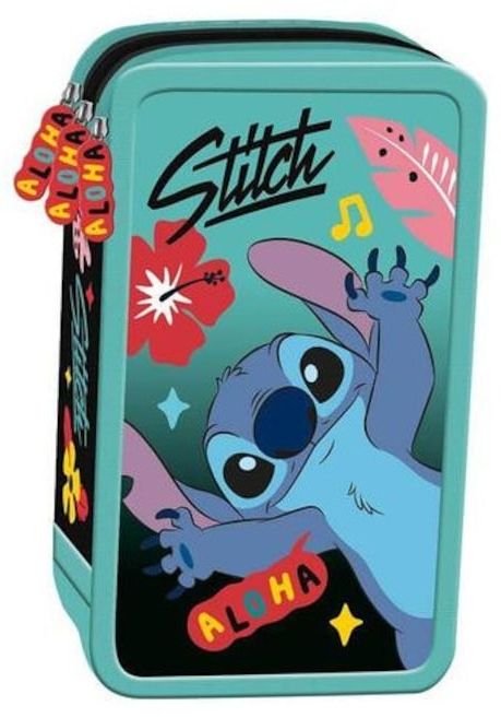 Несесер с пособия St. Majewski Stitch - Mint Aloha, 3 ципа