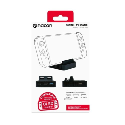 Стойка NACON за Nintendo Switch черна