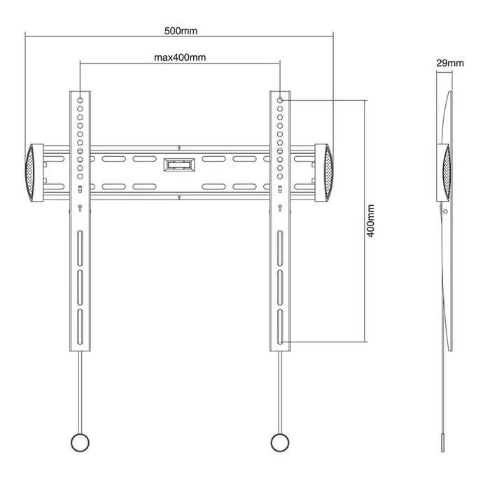 Стойка Neomounts Flat Screen Wall Mount (fixed) 32’-55’