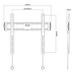 Стойка Neomounts Flat Screen Wall Mount (fixed) 32’-55’