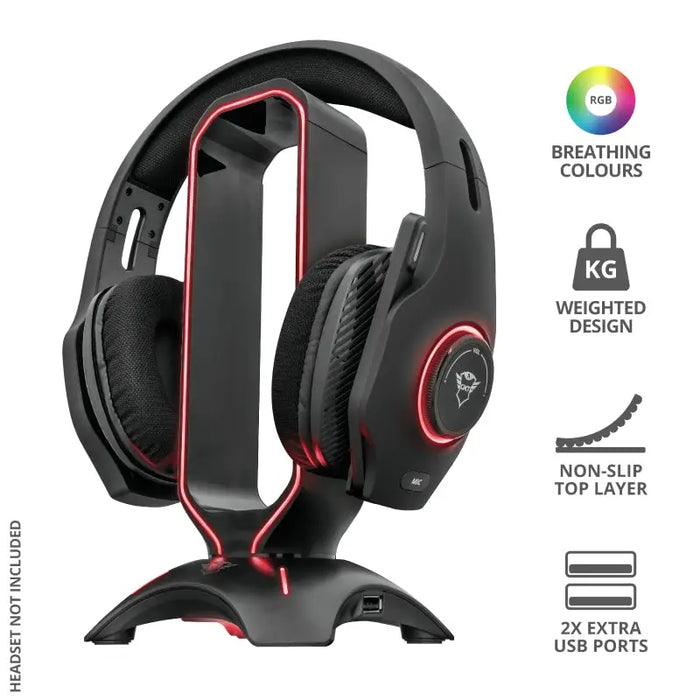 Стойка TRUST GXT 265 Cintar RGB Headset Stand