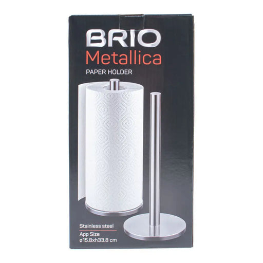 СТОЙКА ЗА КУХНЕНСКА ХАРТИЯ МАТ 15 Х 32.5 СМ BRIO