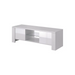 Стойка за телевизор Cama WEST 42/130/42 бяло/бял гланц