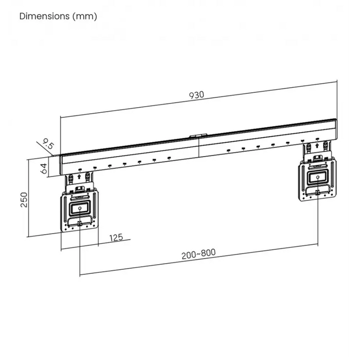 Стойка за телевизор Arielli ATB-1948 SLIM