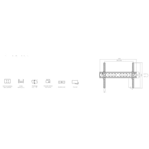 Стойка за телевизор Crown WM45K3780ST / KL31-46T