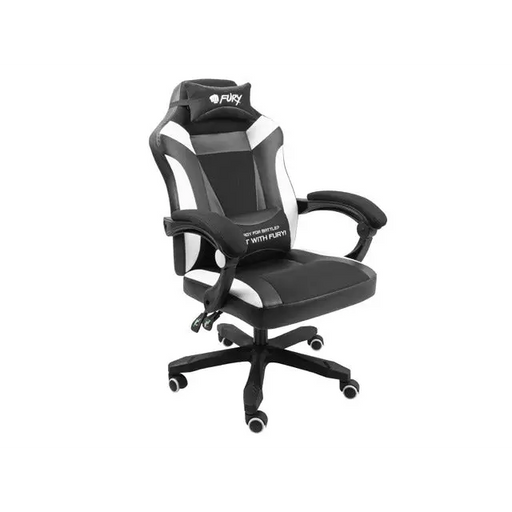Стол Fury Gaming Chair Avenger M + Black - White