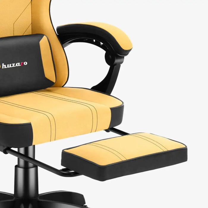 Стол за игри Huzaro HZ-FORCE 3.7 YELLOW Жълт Черен