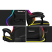 Стол за игри Huzaro HZ-Force 4.4 RGB Black