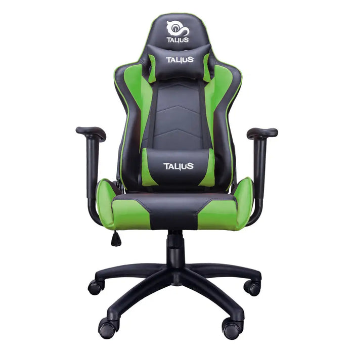 Стол за игри Talius Gecko V2 Черен Зелен Черен/Зелен