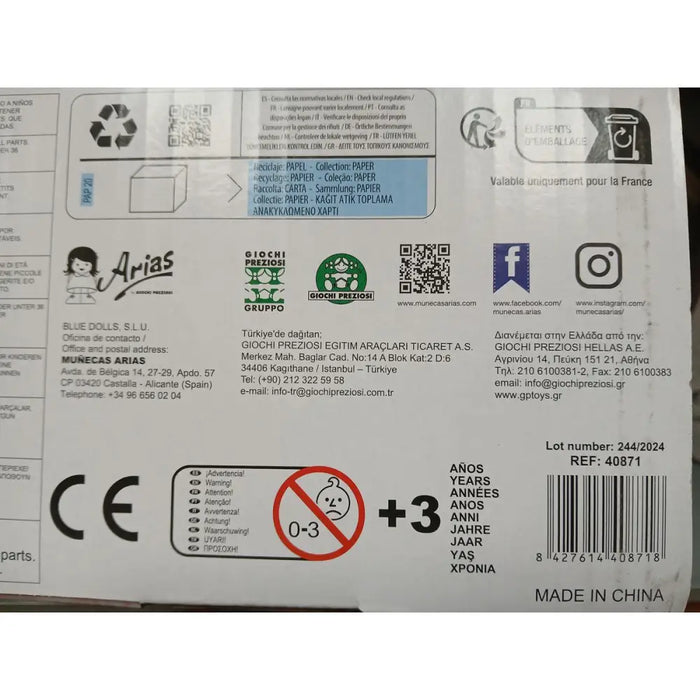 Стол за Кукли Arias Fantasy