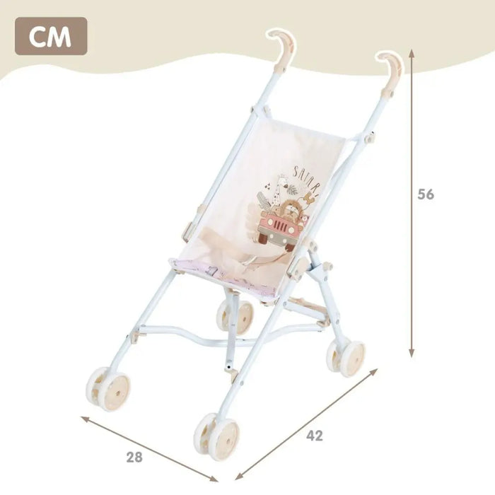 Стол за Кукли Colorbaby Safari 27 x 56 x 53 cm Сгъваем 12