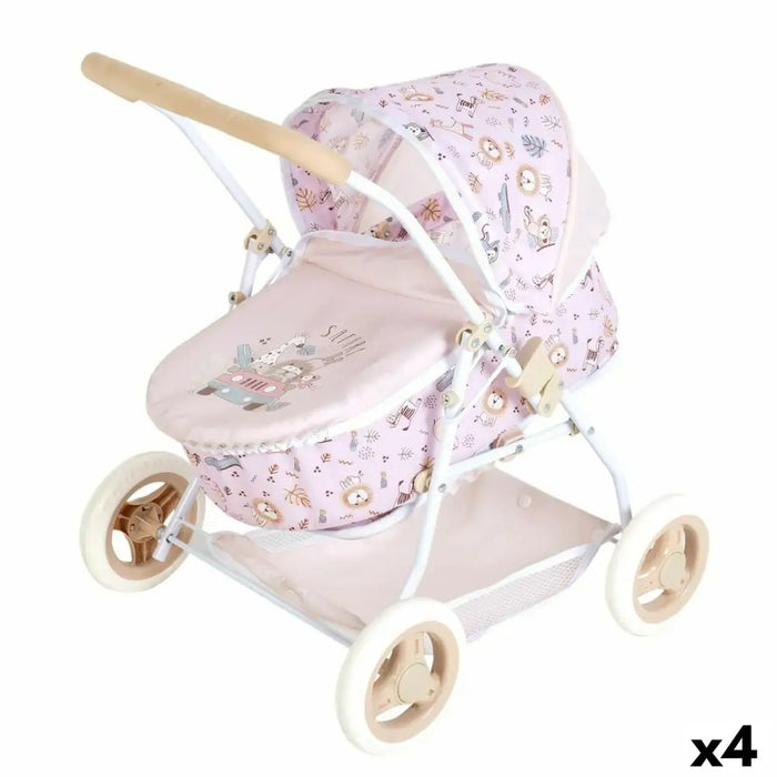 Стол за Кукли Colorbaby Safari 40 x 57 x 49 cm 4 броя