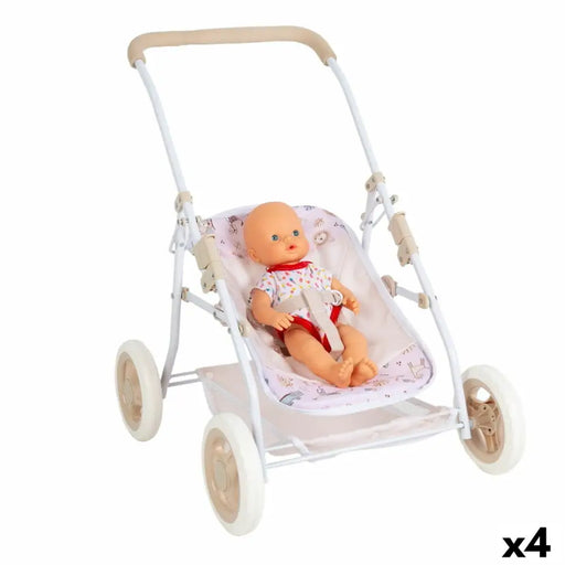 Стол за Кукли Colorbaby Safari 40 x 57 x 49 cm 4 броя
