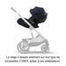 Столче за кола Cybex Ocean Blue 0+ (de a 13 kilos) Детски