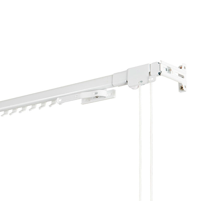 Корнизи за завеси Stor Planet Cintacor Разтяга Подсилен Бял 70-120 cm