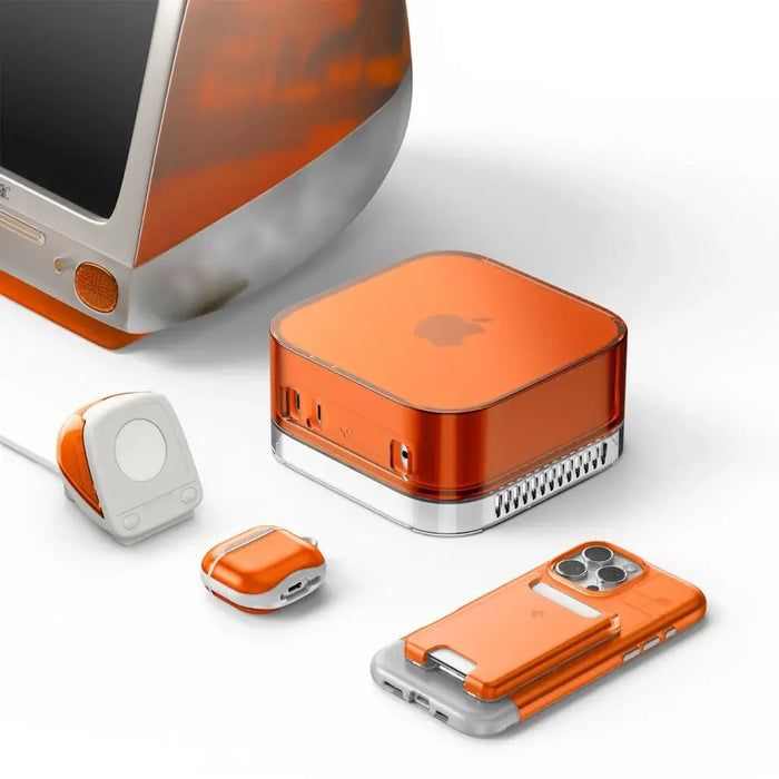 Стойка Spigen Spigen Classic C1 за Apple Watch оранжева