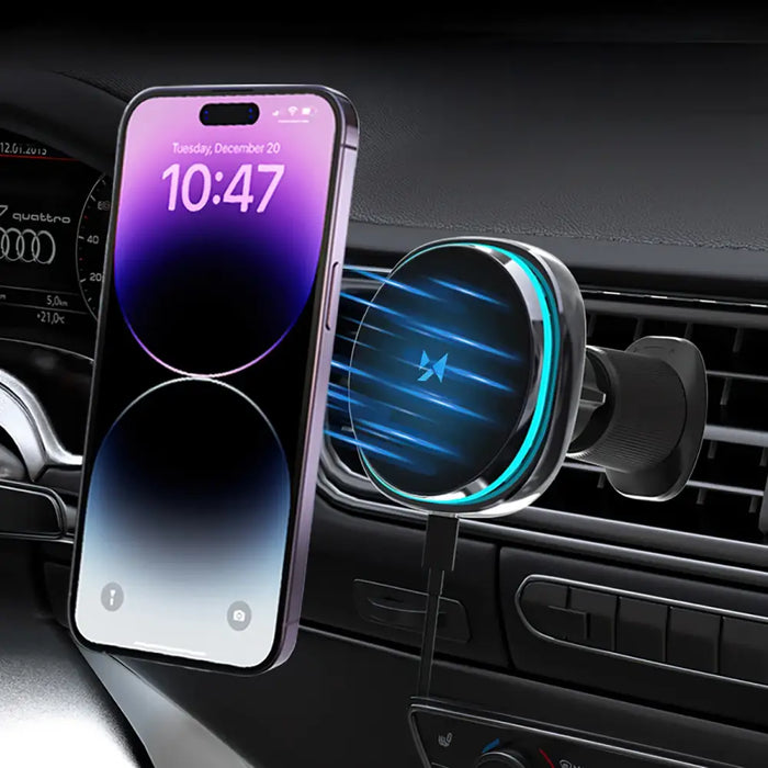 Стойка за кола Wozinsky WCT5-Q6S2Y с Qi/MagSafe 15W