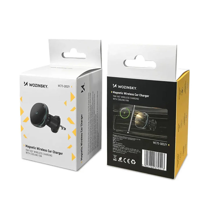 Стойка за кола Wozinsky WCT5-Q6S2Y с Qi/MagSafe 15W