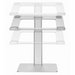 Стойка за лаптоп Gembird NBS-D1-02 Silver 39.6 cm (15.6’’)