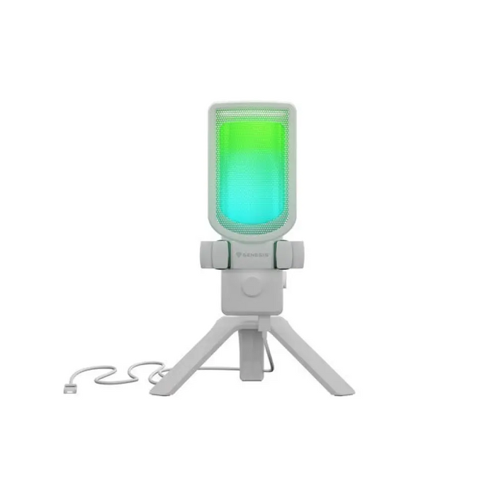 Стойка за микрофон Genesis Radium 250 USB бяла