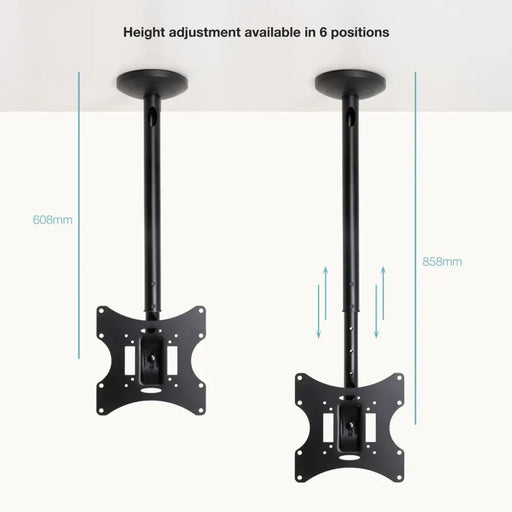 Стойка за таван TooQ LPCE2301TSLI-B 30 Kg
