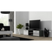 Стойка за телевизор Cama SOHO 140 сиво/бял гланц