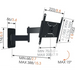Стойка за телевизор VOGELS MA-2040 за LED/LCD 19’’-37’’