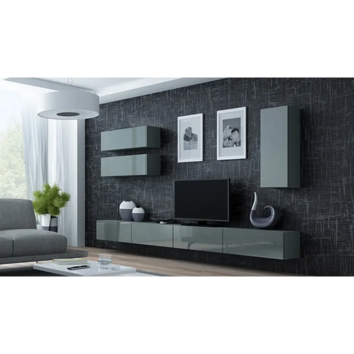Стойка за телевизор Cama VIGO 140 30/140/40 сив/сив гланц