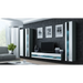 Стойка за телевизор Cama VIGO NEW 30/180/40 сив/бял гланц