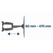 Стойка за телевизор Gembird WM-58ST-01