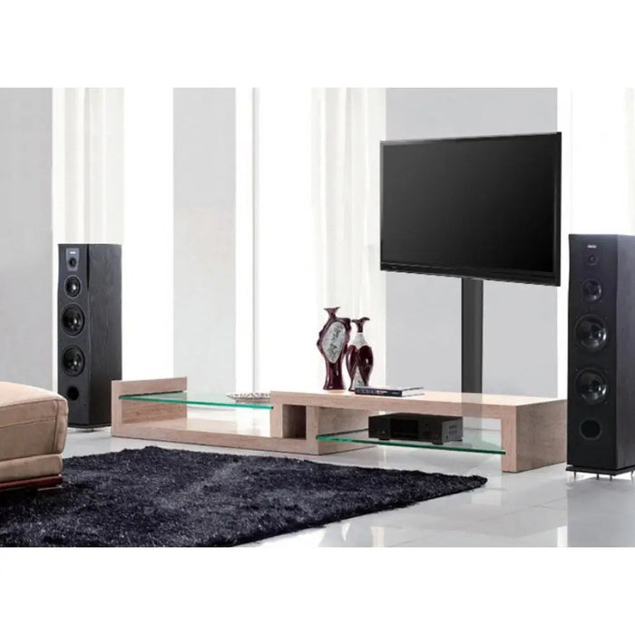 Стойка за телевизор Techly ICA TR27 139,7 см (55’’) Черен