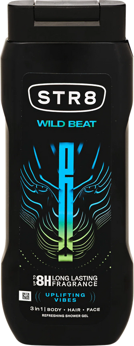 Душ гел Wild Beat, 400 ml