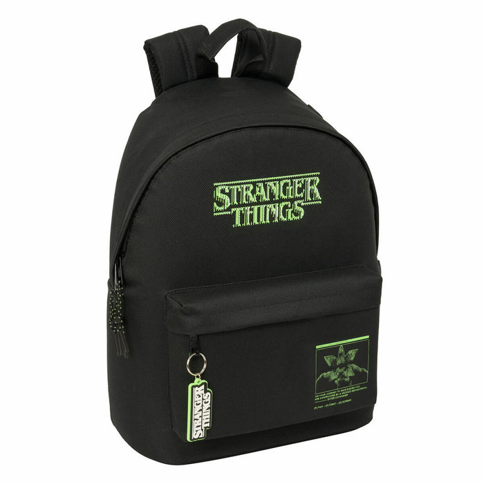 Училищна чанта Stranger Things Черен 31 x 41 x 16 cm