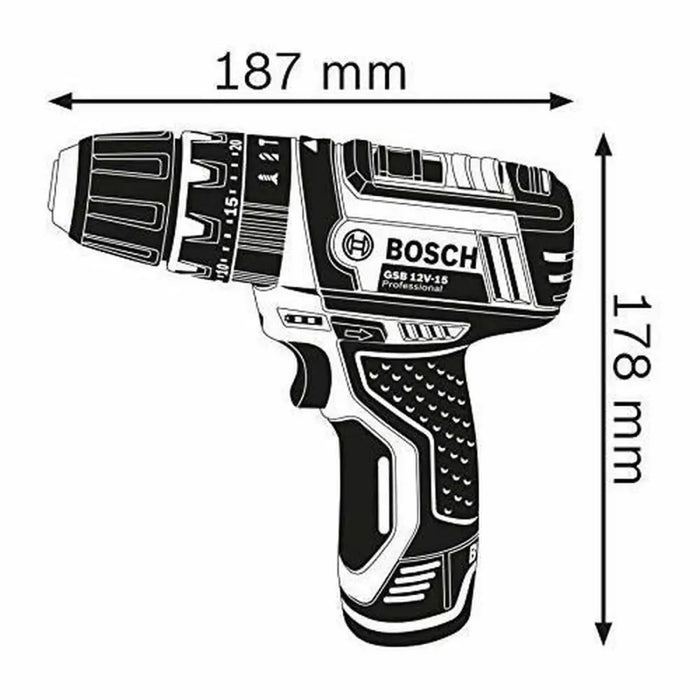 Стрелкаща бормашина BOSCH GSB 12V-15 Professional 12 V