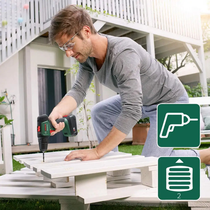 Стрелкаща бормашина BOSCH UniversalDrill Безжичен 18 V