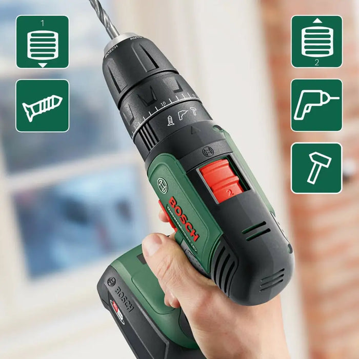 Стрелкаща бормашина BOSCH UniversalImpact 18 18 V 34 Nm