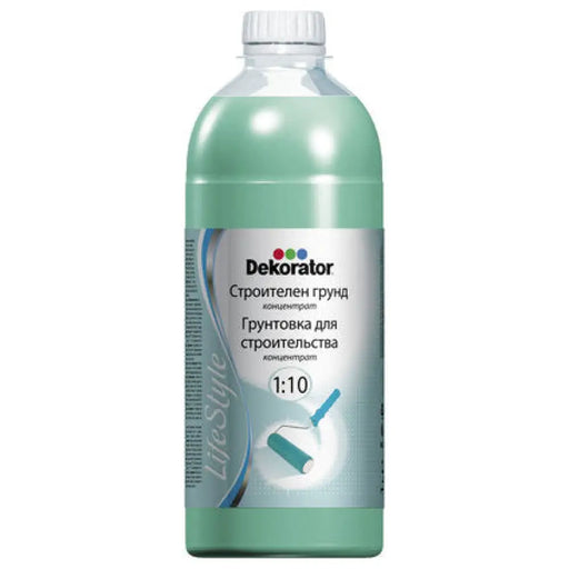 СТРОИТЕЛЕН ГРУНД КОНЦЕНТРАТ 1:10 DEKORATOR