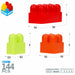 Строителни Блокове Color Block 144 Части