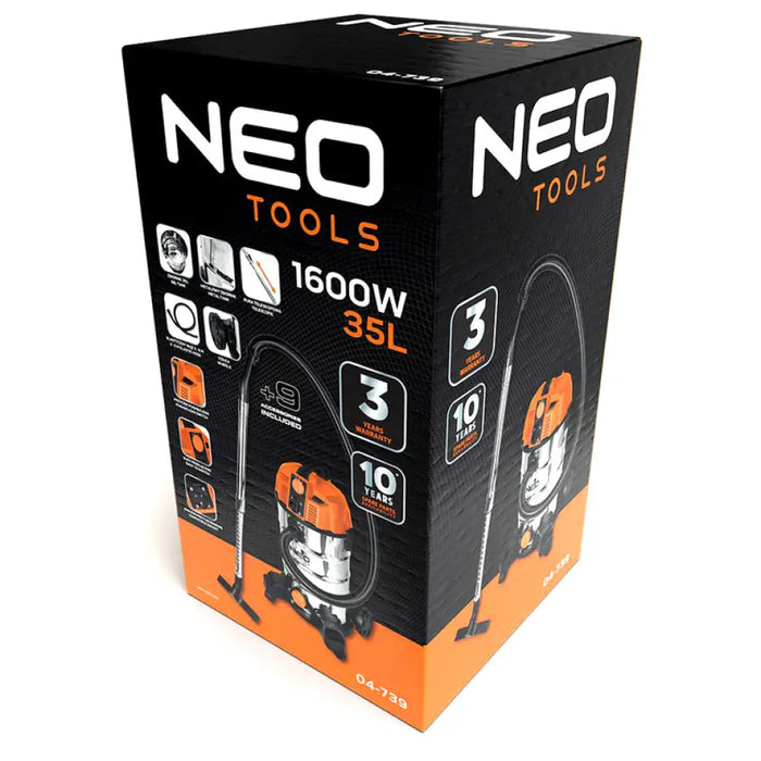 СТРОИТЕЛНА ПРАХОСМУКАЧКА NEO 04-739