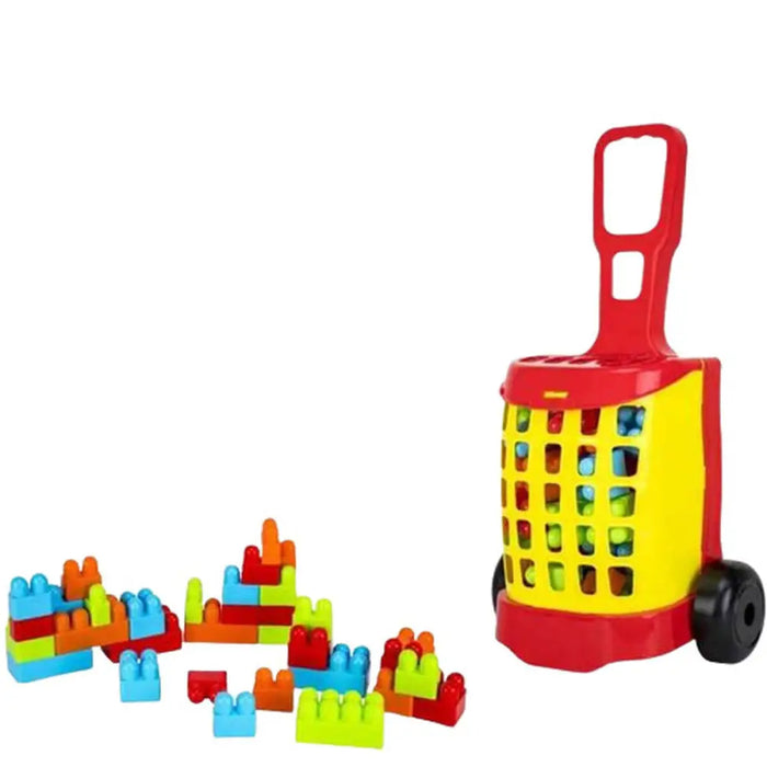 Строителна Игра 32 Части Количка